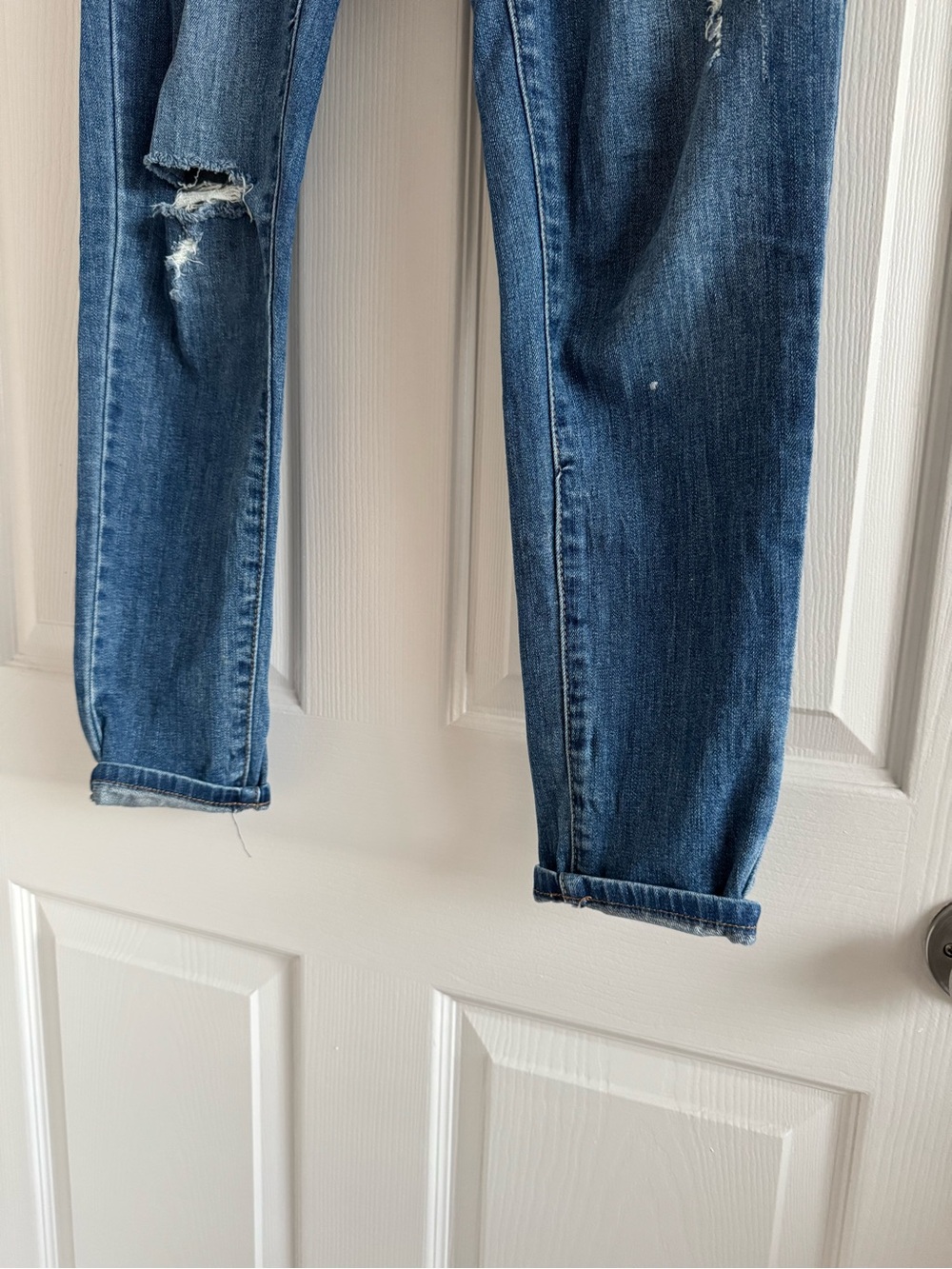 A2 Jeans - Skinny Distressed Women's Blue Jeans - Picture 3 of 8